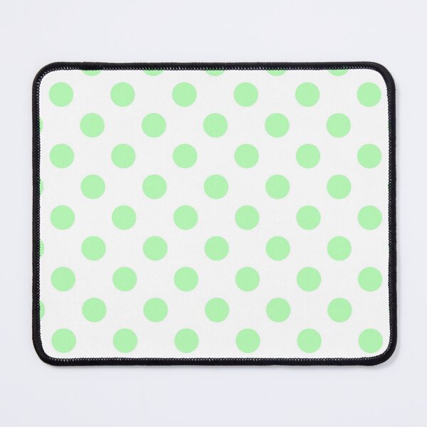 Item preview, Pastel Green Polka Dots on White Background designed and sold by Bumblefuzzies.