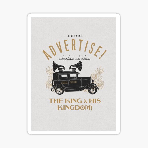 Item preview, ADVERTISE! ADVERTISE! ADVERTISE! THE KING AND HIS KINGDOM! designed and sold by Paper Bee Gift Shop.