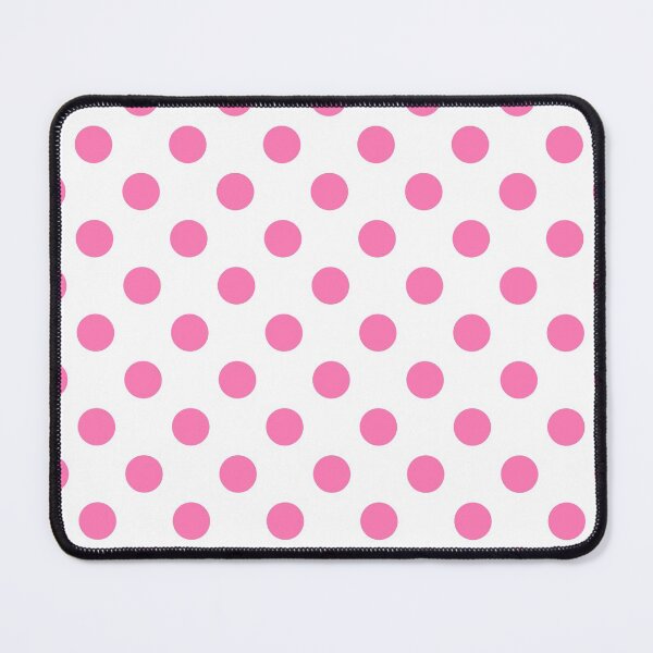 Item preview, Pink Polka Dots on White Background designed and sold by Bumblefuzzies.