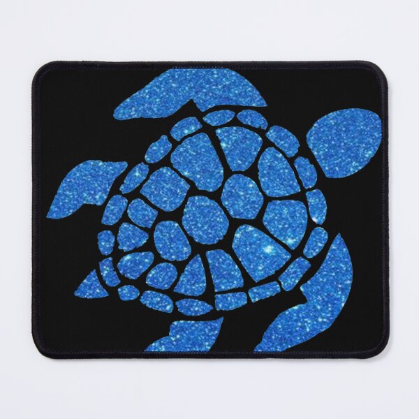 Item preview, Blue Faux Glitter Turtle designed and sold by Felicity-K.