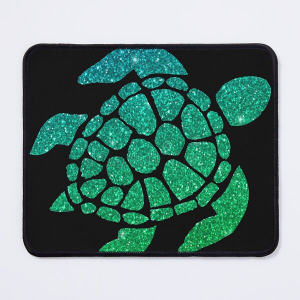 Item preview, Green Ombre Faux Glitter Turtle designed and sold by Felicity-K.