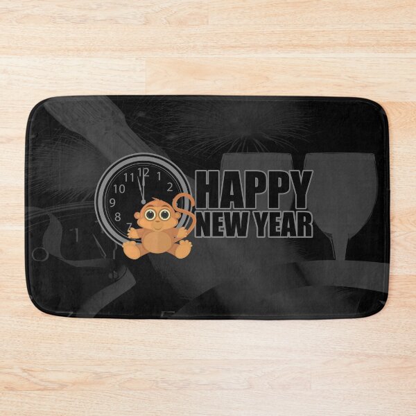 Item preview, Happy New Year - Monkey designed and sold by Adamzworld.