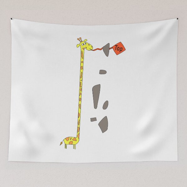 Artikelvorschau, Giraffe Climbing - Giraffe im Kletterwettbewerb - Kletterwettbewerb entworfen und verkauft von designsbyMoiLS.