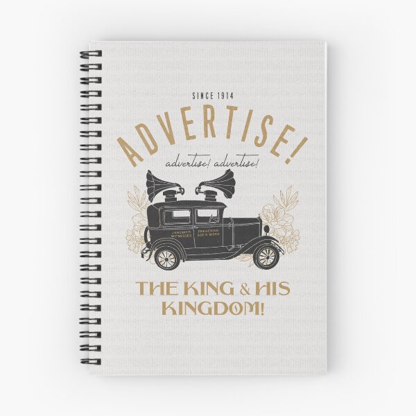 Item preview, ADVERTISE! ADVERTISE! ADVERTISE! THE KING AND HIS KINGDOM! designed and sold by Paper Bee Gift Shop.