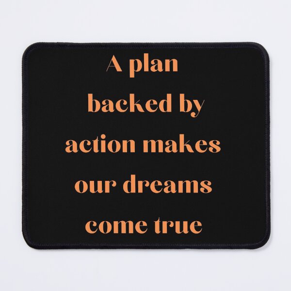 Item preview, Plan backed by action designed and sold by Felicity-K.