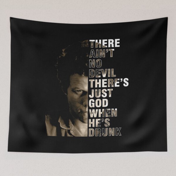 Item preview, No hay diablo Tom Waits Singer Quote designed and sold by MaximGielen.