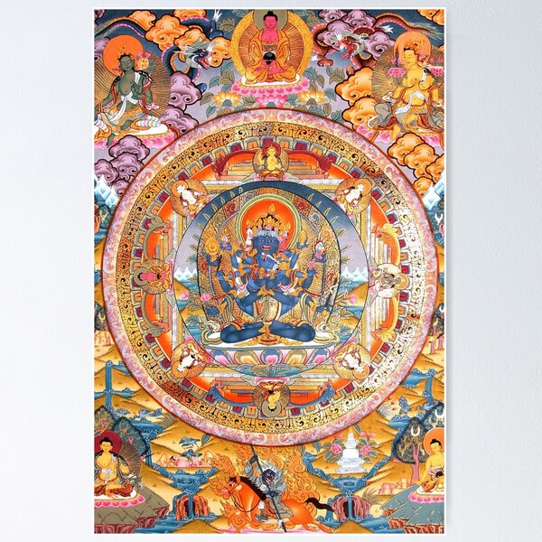 Item preview, Yab Yum Buddhist Mandala 61 designed and sold by GuyBlank.