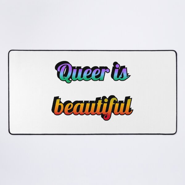 Item preview, QUEER IS BEAUTIFUL designed and sold by Inspirationmotivation.