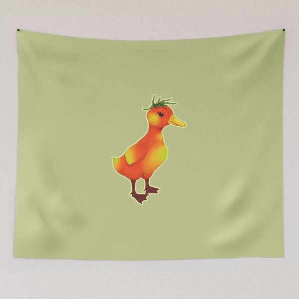 Item preview, tomato duck designed and sold by GarbageSalt.
