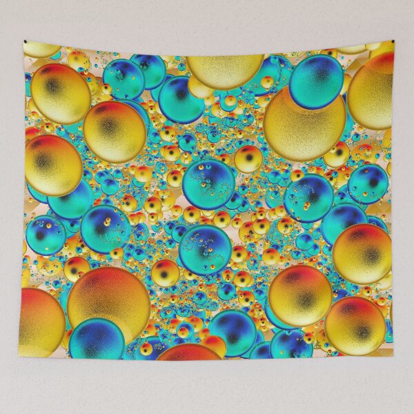 Item preview, Blue and golden spheres designed and sold by Gaspar Avila.