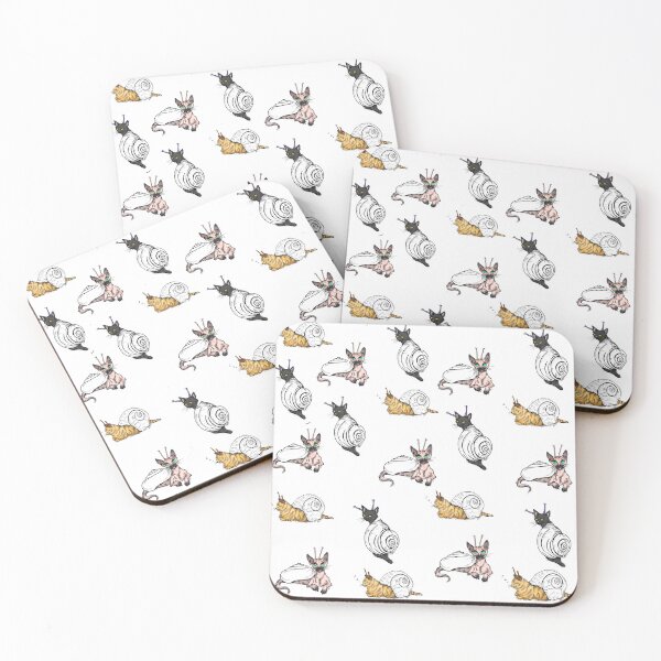 Item preview, Cat + Snail = Snat “Litter Snats”  designed and sold by WestinkStudios.
