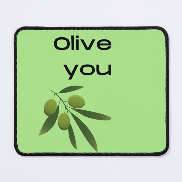 Item preview, Olive Love Pun designed and sold by Felicity-K.