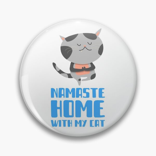Item preview, Namaste Home With My Cat designed and sold by Allyoudois.