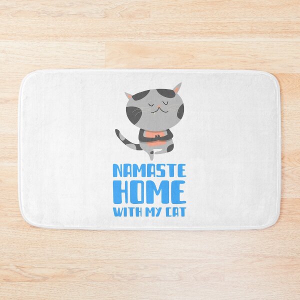 Item preview, Namaste Home With My Cat designed and sold by Allyoudois.