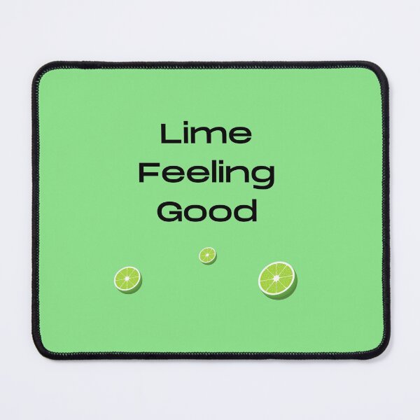 Item preview, Lime feeling good fruit pun designed and sold by Felicity-K.