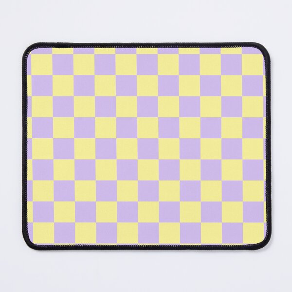 Item preview, Pastel Yellow and Purple Checker Pattern designed and sold by Bumblefuzzies.