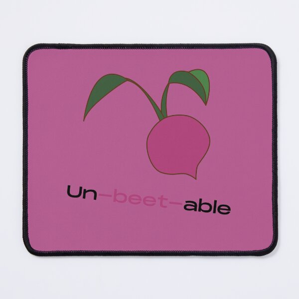 Item preview, Unbeatable unbeetable vegetable pun designed and sold by Felicity-K.