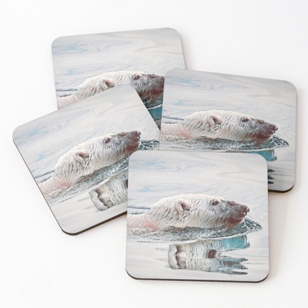 Item preview, Arctic Polar Bear on the move designed and sold by Marlene Watson-Hall.
