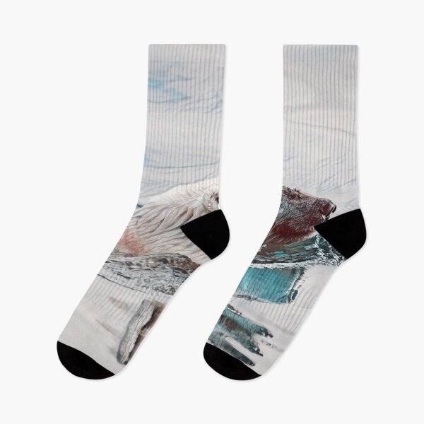 Item preview, Arctic Polar Bear on the move designed and sold by Marlene Watson-Hall.