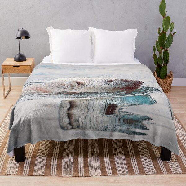 Item preview, Arctic Polar Bear on the move designed and sold by Marlene Watson-Hall.