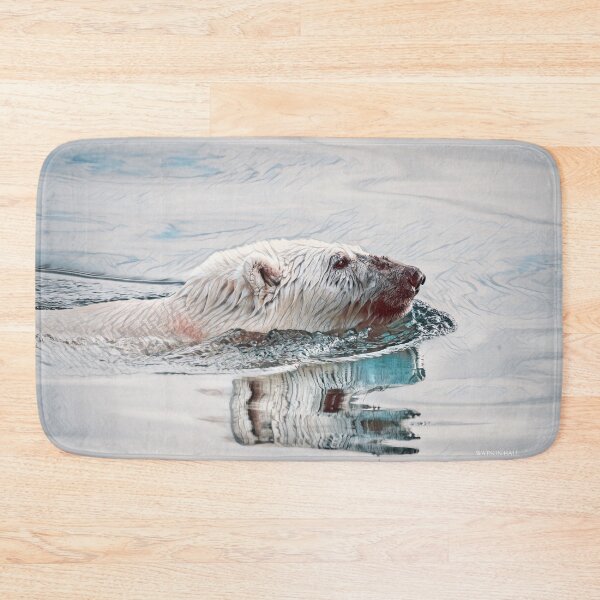 Item preview, Arctic Polar Bear on the move designed and sold by Marlene Watson-Hall.