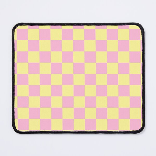 Item preview, Pastel Pink and Yellow Checker Pattern designed and sold by Bumblefuzzies.