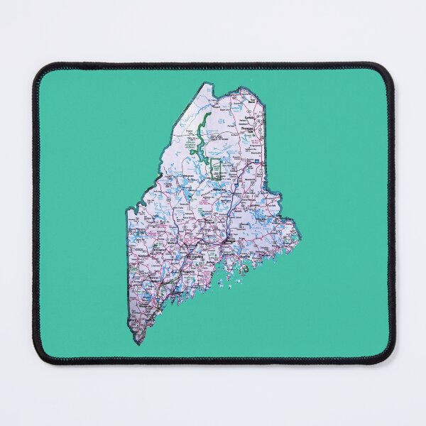Item preview, Maine Roadmap designed and sold by Havocgirl.