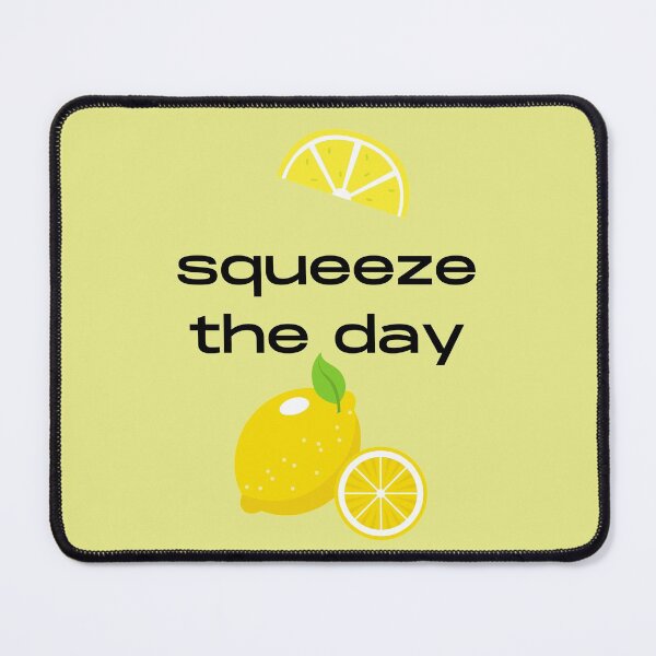 Item preview, Squeeze the day fruity pun designed and sold by Felicity-K.