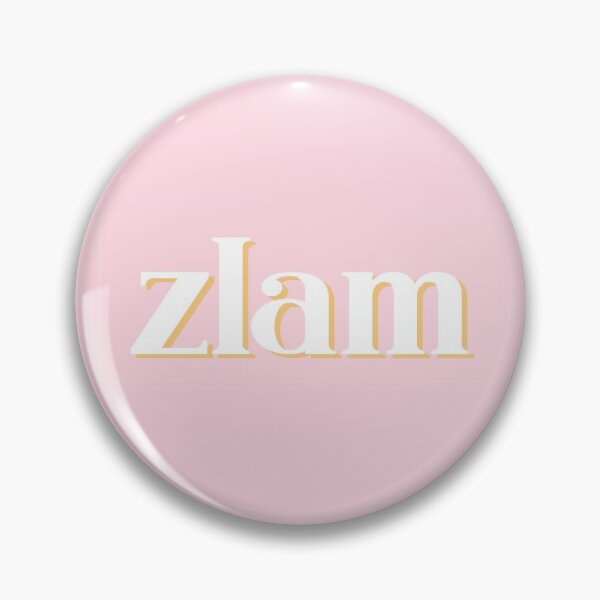 Item preview, ZLAM. Pink and Yellow designed and sold by Stickers by SoSrat.