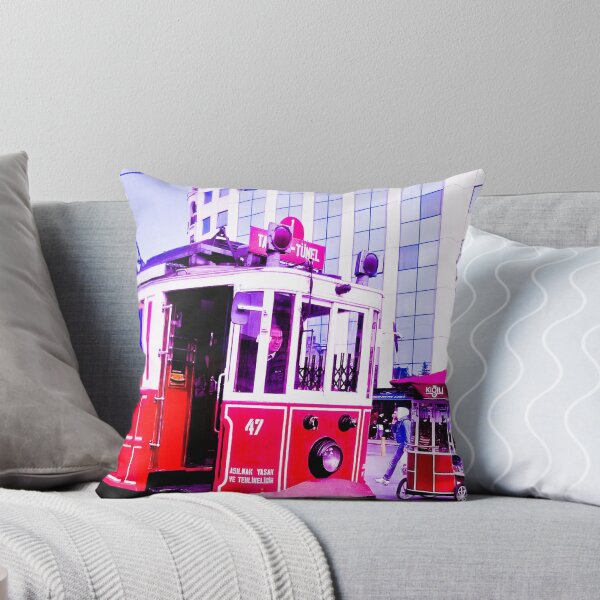 Item preview, Red tram. designed and sold by ALEJANDRA TRIANA MUÑOZ.