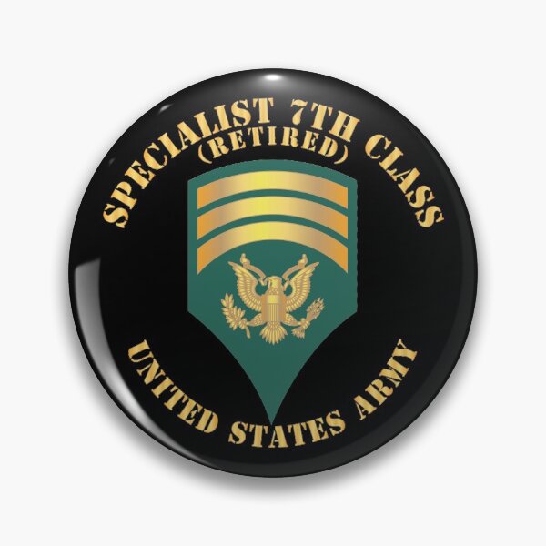 Item preview, Ejército - Especialista 7ma Clase - SP7 - Retirado designed and sold by Military Insignia Products.