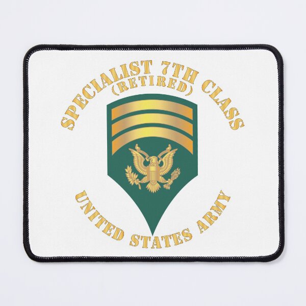 Item preview, Army - Specialist 7th Class - SP7 - Retired designed and sold by Military Insignia Products.