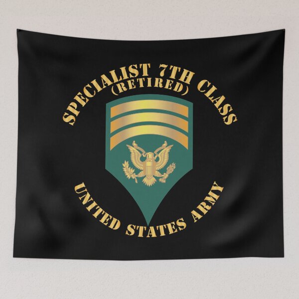 Item preview, Army - Specialist 7th Class - SP7 - Retired designed and sold by Military Insignia Products.