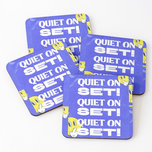 Item preview, Quiet On Set - Lyric Poster designed and sold by oliviaott.