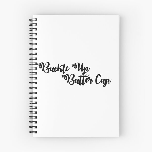 Item preview, buckle up butter cup. White theme designs designed and sold by Printdude.
