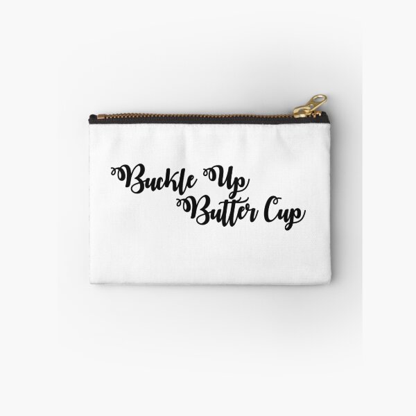 Item preview, buckle up butter cup. White theme designs designed and sold by Printdude.