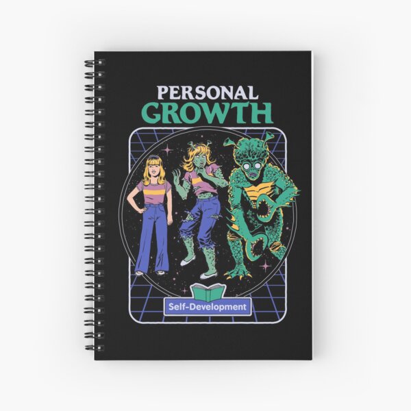 Personal Growth Spiral Notebook
