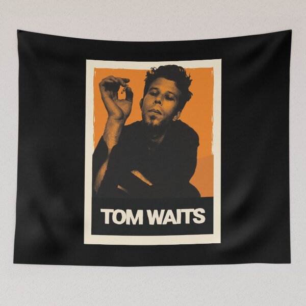 Artikelvorschau, Tom Waits T-Shirts Der junge Tom Waits Smoke entworfen und verkauft von MaximGielen.
