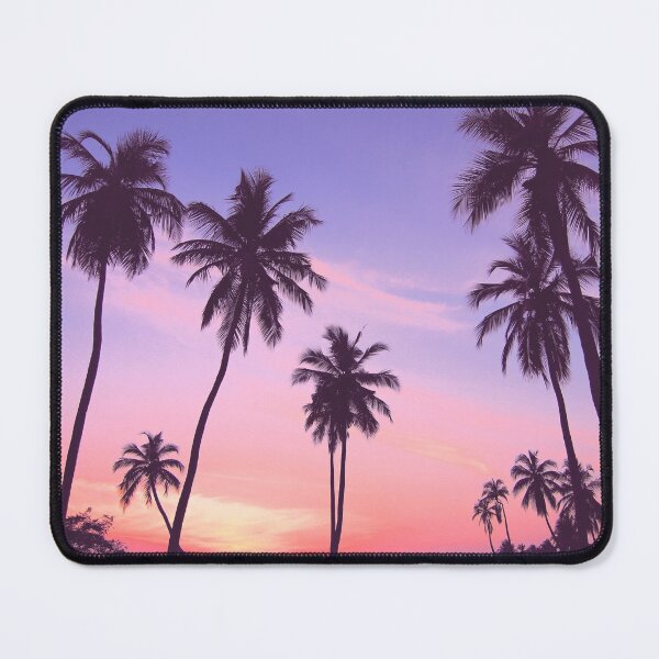 Item preview, Palm Trees Ocean Sunset Silhouette designed and sold by Felicity-K.