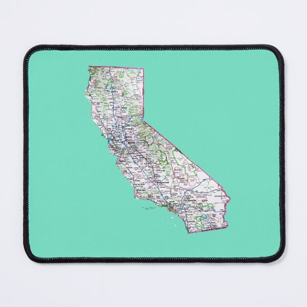 Item preview, California Roadmap designed and sold by Havocgirl.
