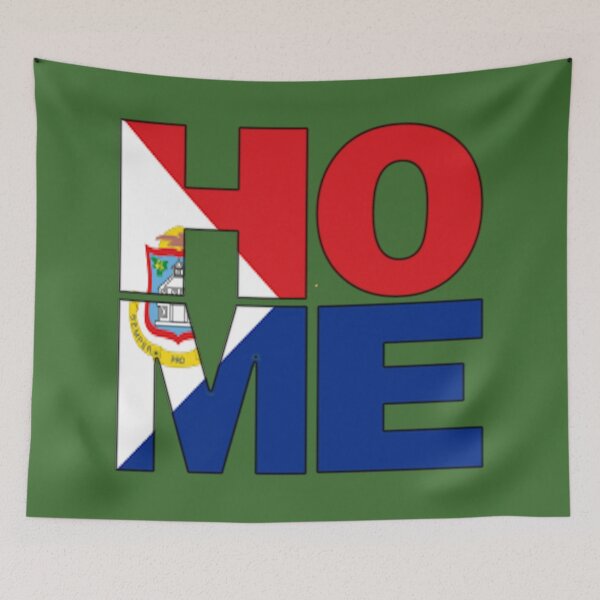Item preview, St Maarten Collections Flag Spelling HOME - Soca Mode designed and sold by Soca-Mode.