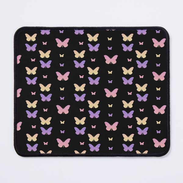 Item preview, Pink Purple Yellow Ombre Faux Glitter Butterflies designed and sold by Felicity-K.