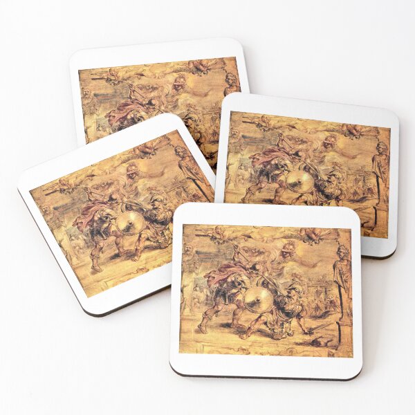 Item preview, 'Achilles Defeats Hector' by Rubens (Reprint) designed and sold by Classic Visions Gallery.