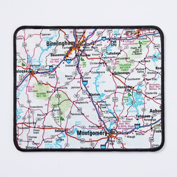 Item preview, Alabama Roadmap designed and sold by Havocgirl.