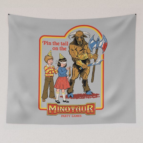 Item preview, Pin The Tail On The Minotaur designed and sold by Steven Rhodes.