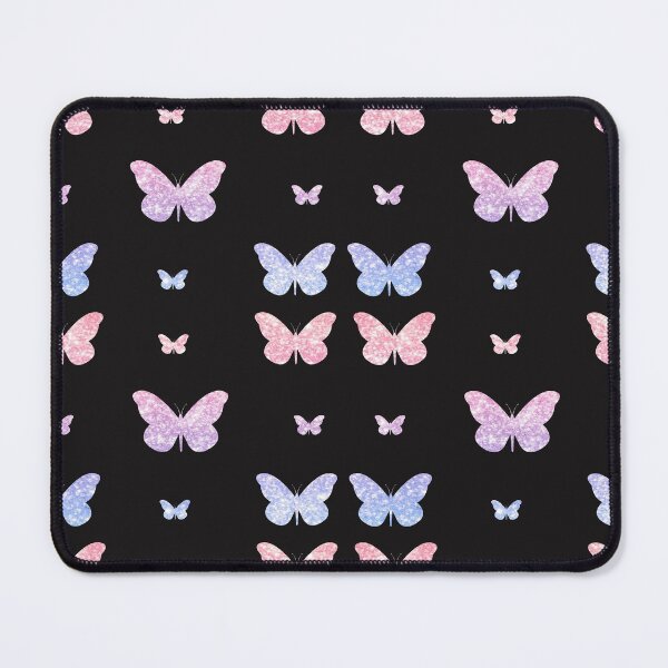 Item preview, Pink Blue Ombre Faux Glitter Butterflies designed and sold by Felicity-K.