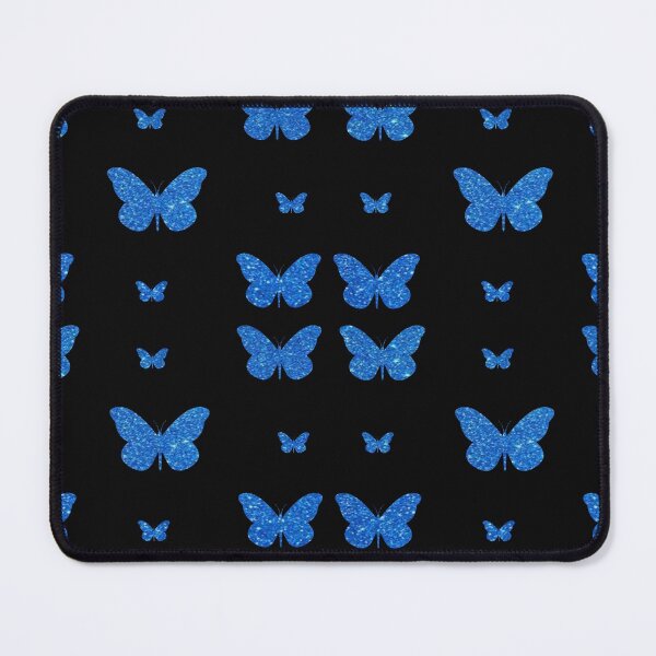 Item preview, Blue Faux Glitter Butterflies designed and sold by Felicity-K.