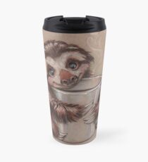 Sloth Coffee Travel Mug