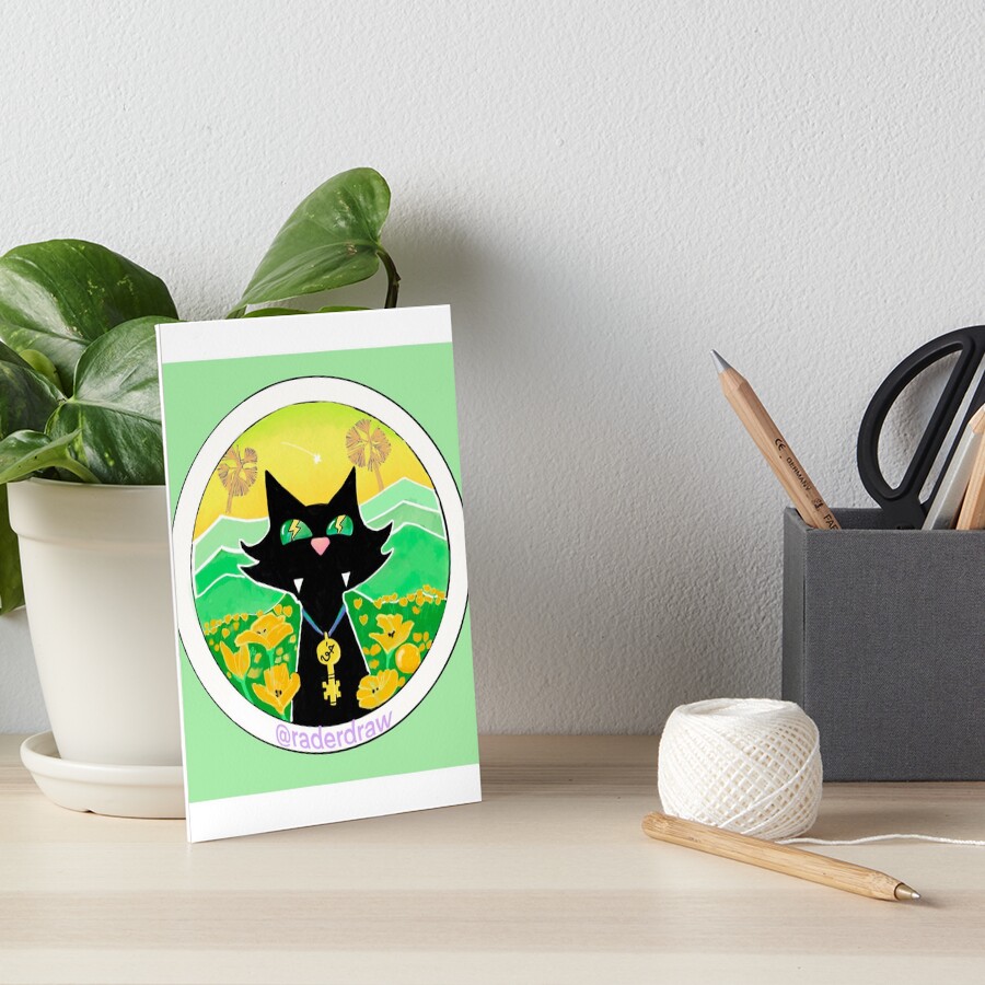 Item preview, Art Board Print designed and sold by RaderDraw.