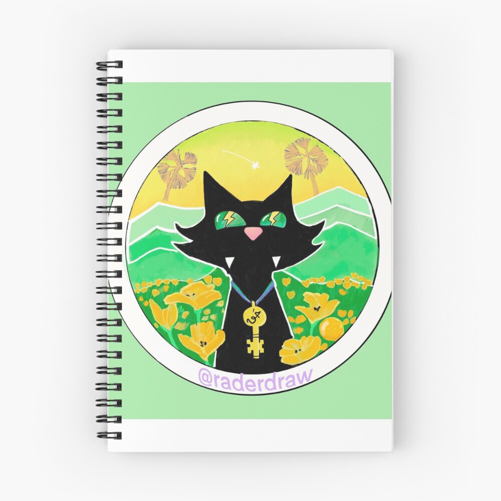 Item preview, Spiral Notebook designed and sold by RaderDraw.